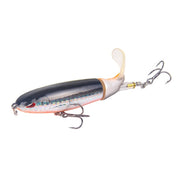 Whopper Popper Topwater Bait Hard Plopper Soft Rotating Tail Fishing Tackle Fishing Bait - CAB industries