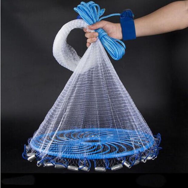 High-strength line cast Fishing  Net With Disc - CAB industries