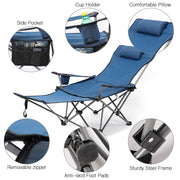 2 in 1 Folding Camping Chair - CAB industries