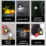 Multifunctional Magnetic Mini Glare COB Keychain Light - CAB industries