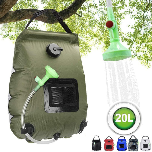 Outdoor Camping Hiking Solar Shower Bag - CAB industries