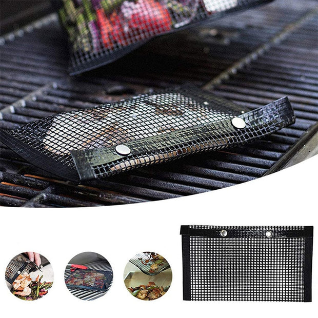 Reusable Non-Stick BBQ Mesh Grill Bags - CAB industries