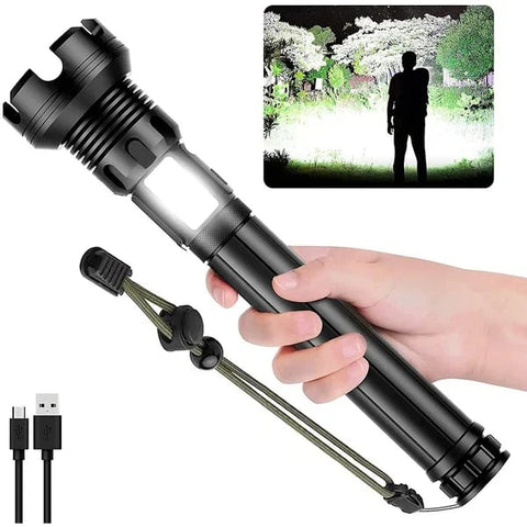 Rechargeable Tactical Laser Flashlight - CAB industries